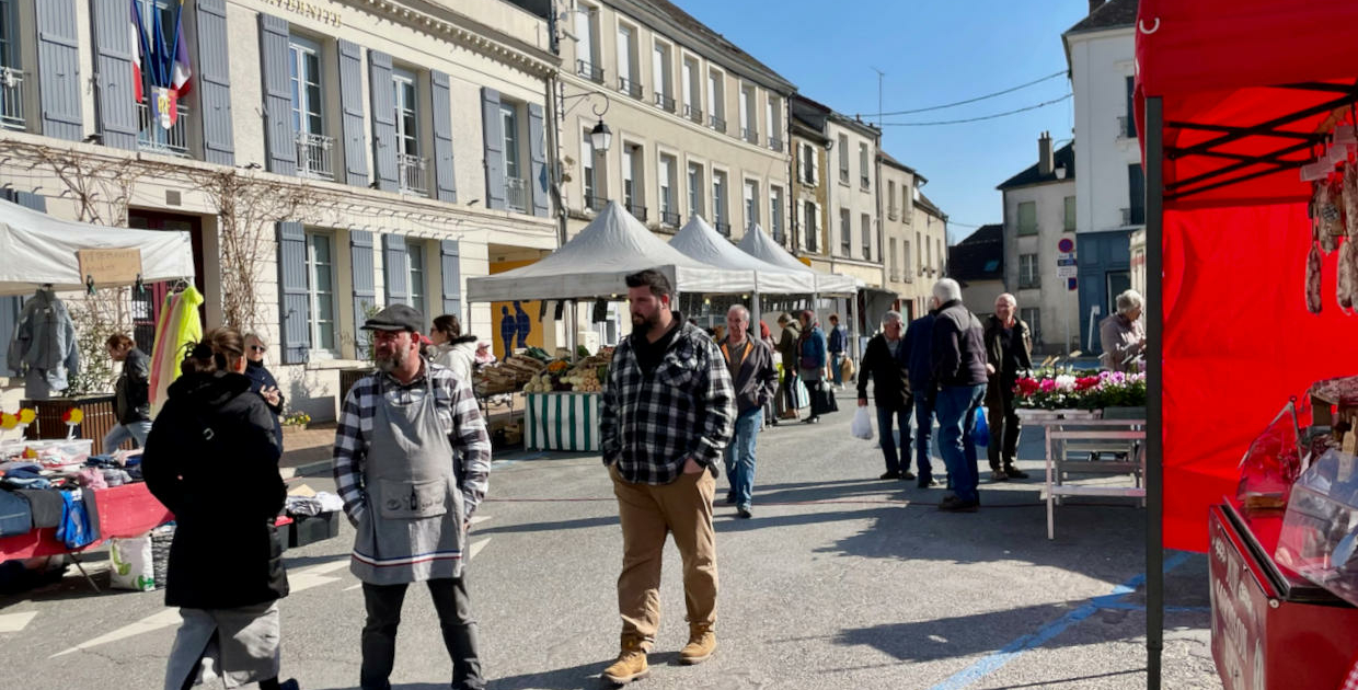 Marché de La Ferté Gaucher - PNR Brie2Morin